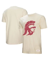 Mitchell & Ness Men's Cream Usc Trojans Vintage Tone T-Shirt