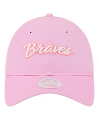 New Era Women's Pink Atlanta Braves Mother's Day 9TWENTY Adjustable Hat