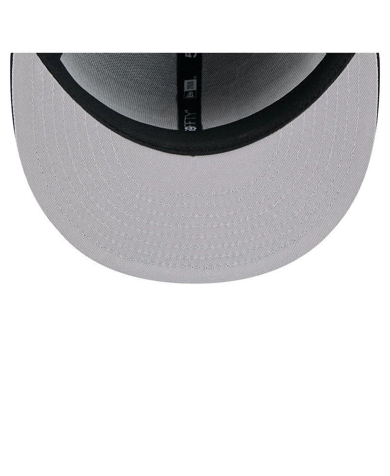 New Era Men's Black San Francisco Giants Yarn Stitch 59FIFTY Fitted Hat