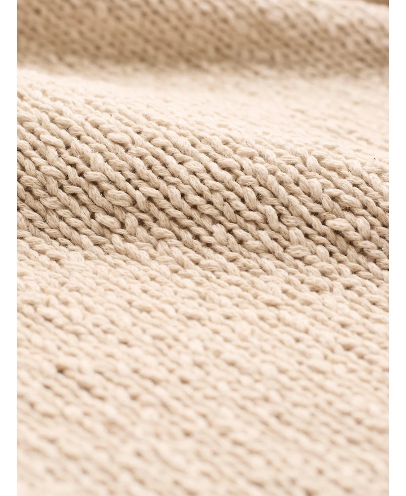 Celtic & Co. Women's Slub Knit Button Detail Sweater