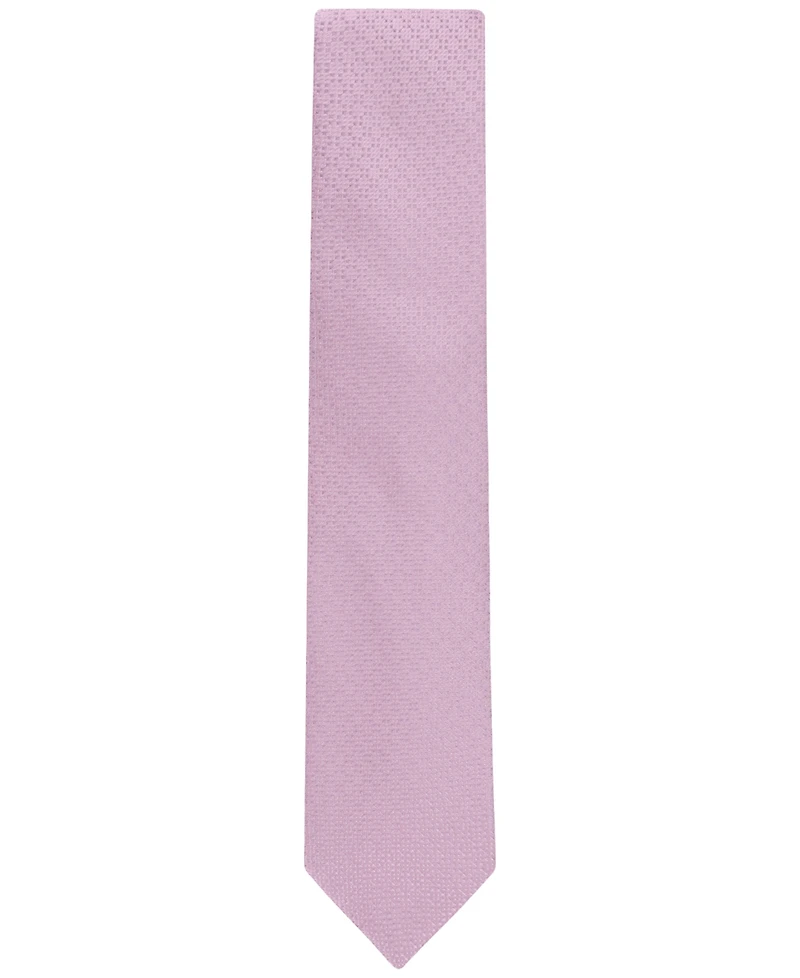 Calvin Klein Men's Ramos Textured Geo-Pattern Tie