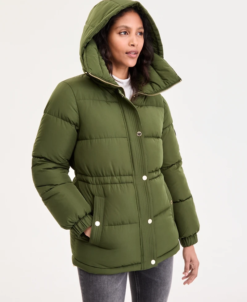 Michael Kors Women's Hooded Anorak Puffer Coat, Exclusively at Macy's