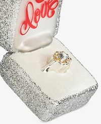 Holiday Lane Our First Wedding Ring in Box Ornament, Macy's Exclusive