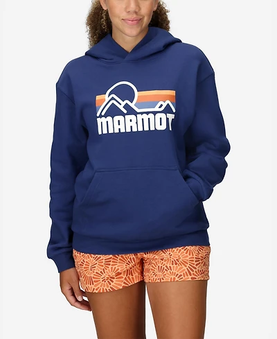 Marmot Women's Coastal Graphic-Print Long-Sleeve Hoodie