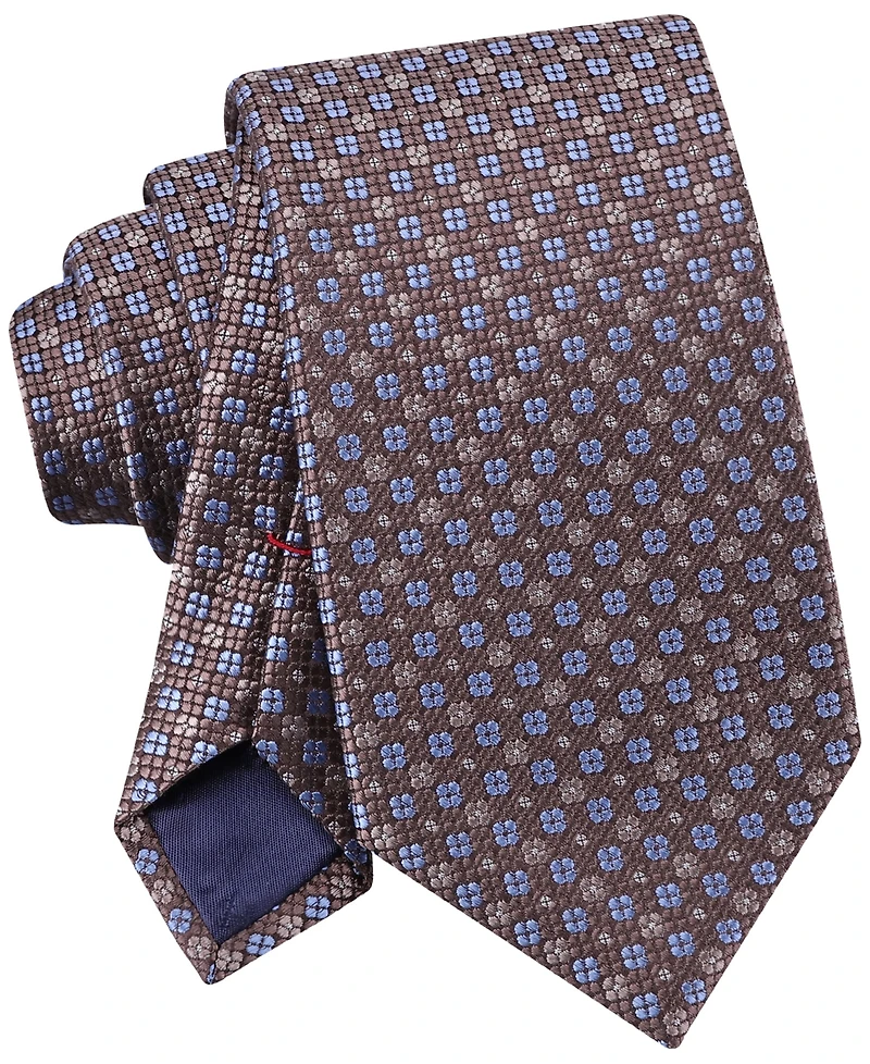 Tommy Hilfiger Men's Paris Square-Pattern Tie