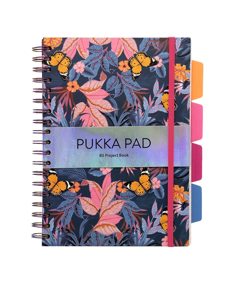 Pukka Pads B5 Bloom Project Book, Pack 3