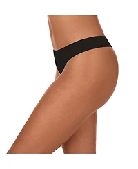 Dkny Women's Litewear Cut Anywear Thong Underwear 3 Pack