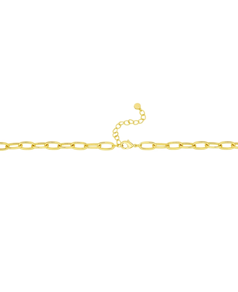 And Now This Cubic Zirconia Link Chain Necklace