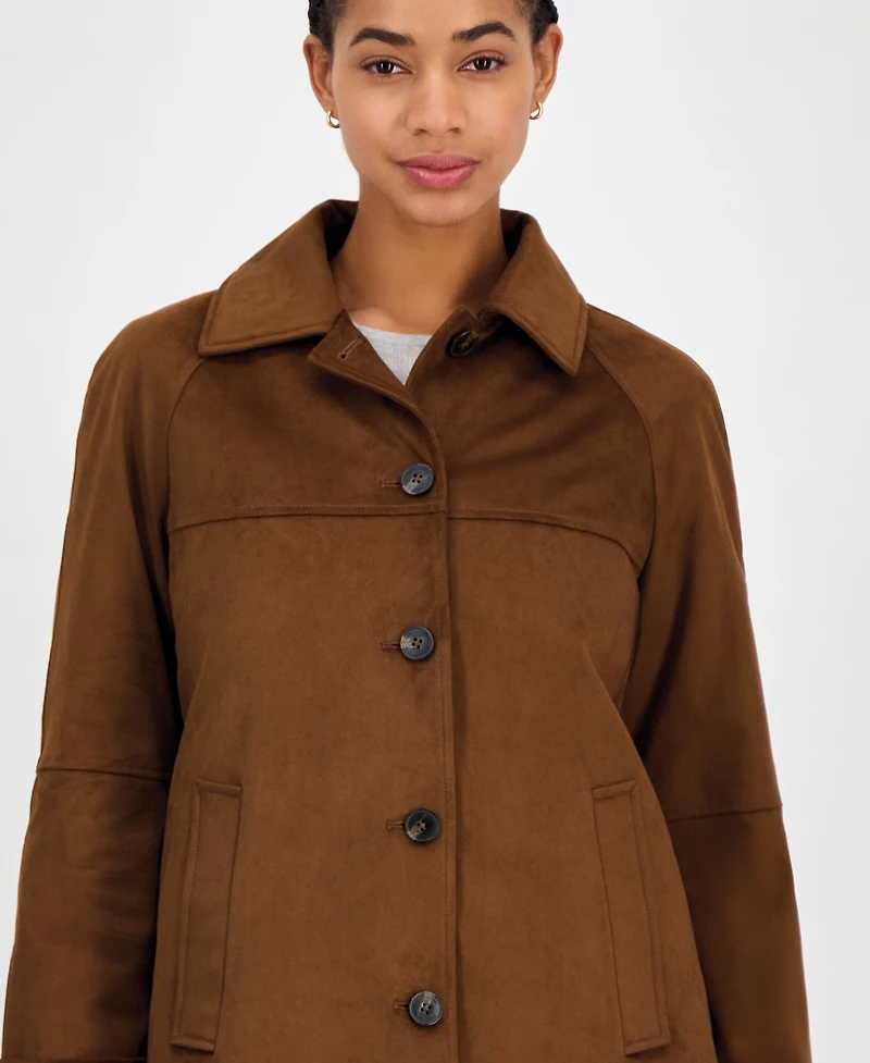 Michael Kors Women's Faux-Suede Jacket