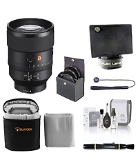 Sony Fe 135mm F1.8 Gm Lens for Sony E, Bundle with ProOptic 82mm Filter Kit, Flex Lens Shade, Soft Lens Case, Lens Cleaner, Cleaning Kit, Universal Le