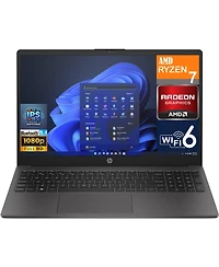Hp 255 G10 A1WC3UA#Aba Dark Ash Silver Laptop, Ryzen 7 7730U, 16GB, 512GB PCIe Ssd, 15.6" Ips Fhd (1920x1080), Amd Radeon, Windows 11 Pro