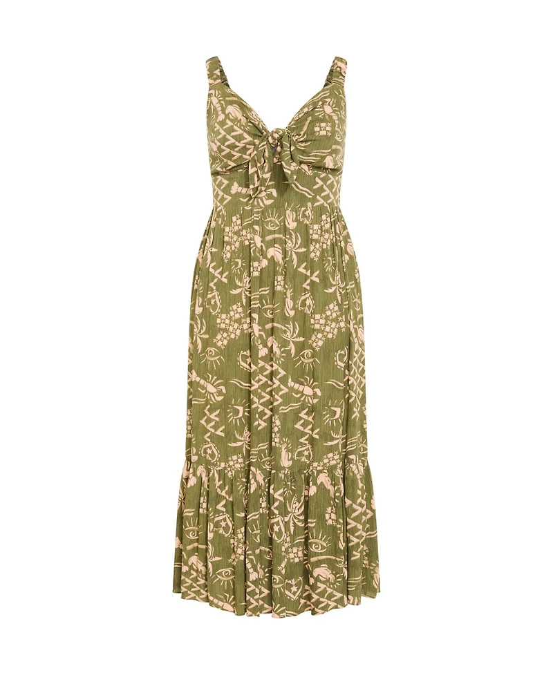 City Chic Plus Vacay Maxi Dress