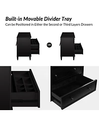 Transitional Hadrian 4-Drawer Accent Chest