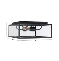 Rinnah 12" Outdoor Flush Mount