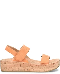 Born Women's Sloan Round Toe Wedge Sandals