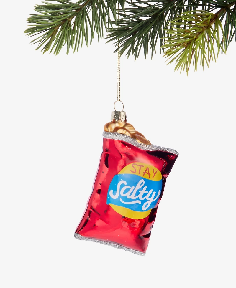 Holiday Lane Foodie Potato Chip Bag Ornament, Macy's Exclusive
