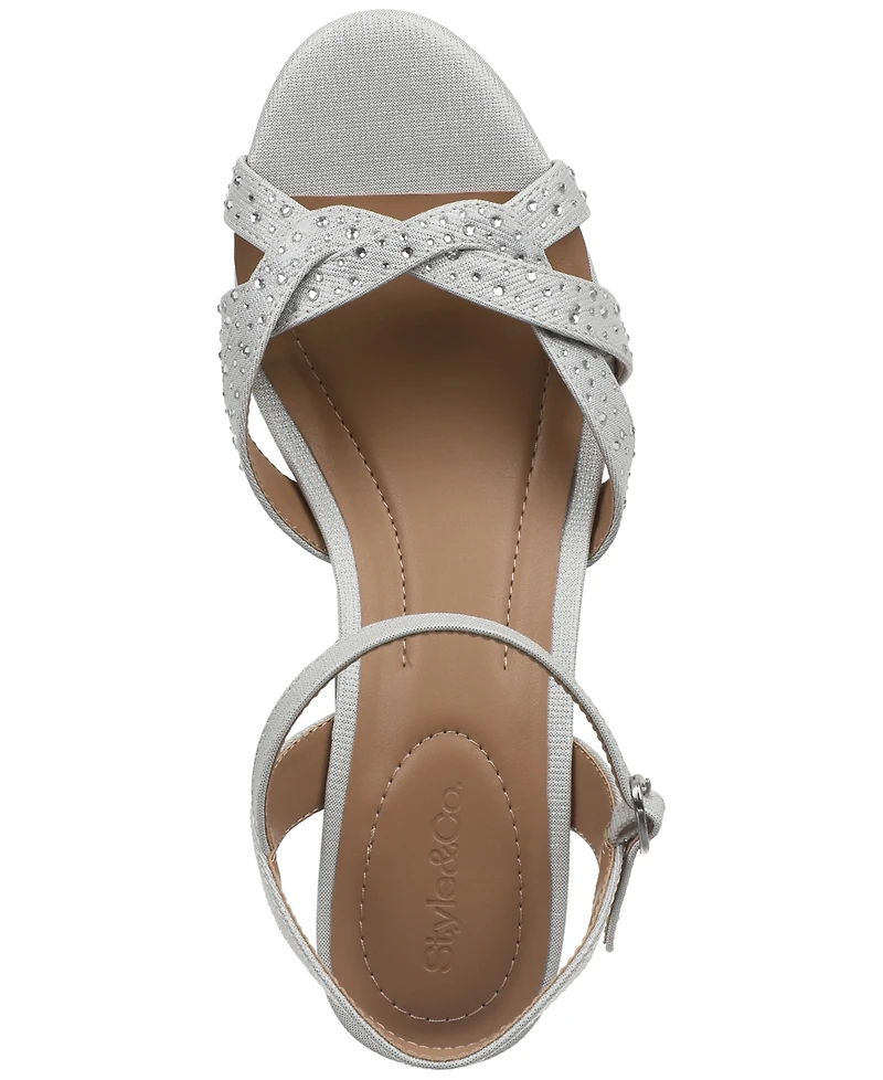 Style & Co Women's Greyy Wedge Sandals, Exclusively at Macy's