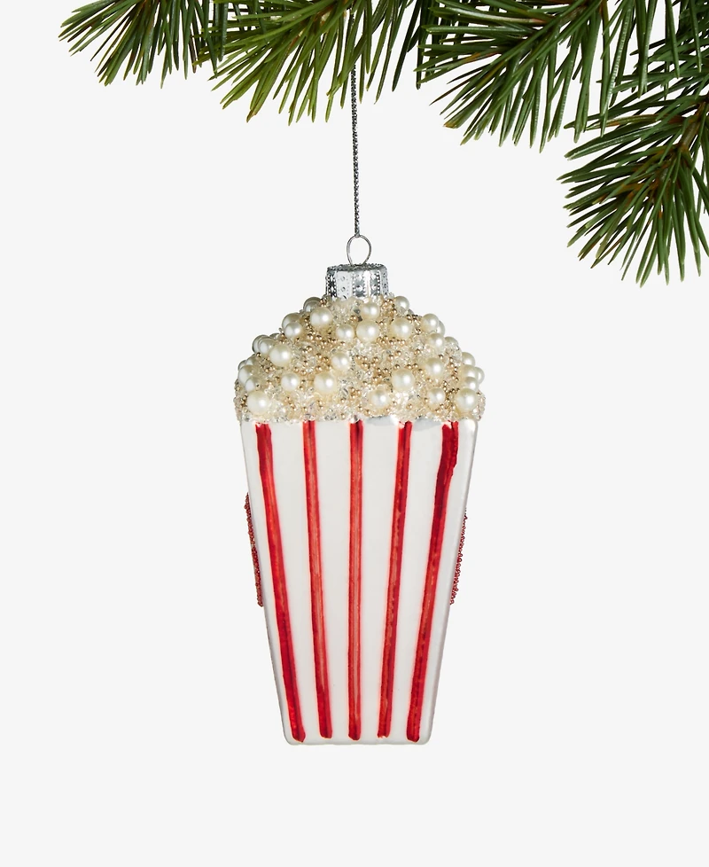 Holiday Lane Foodie Popcorn Box Ornament, Macy's Exclusive