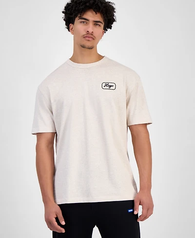 Hugo by Boss Men's Embroidered Chain Stitch T-Shirt