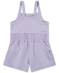 Nike Little Girls Sunny Swoosh Runsie Romper