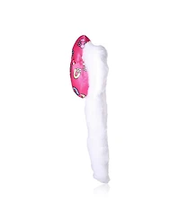Sally Rose Hello Kitty Plush Headband for Official License, Plush White Head Band with Kitty Ears and Pink Bow