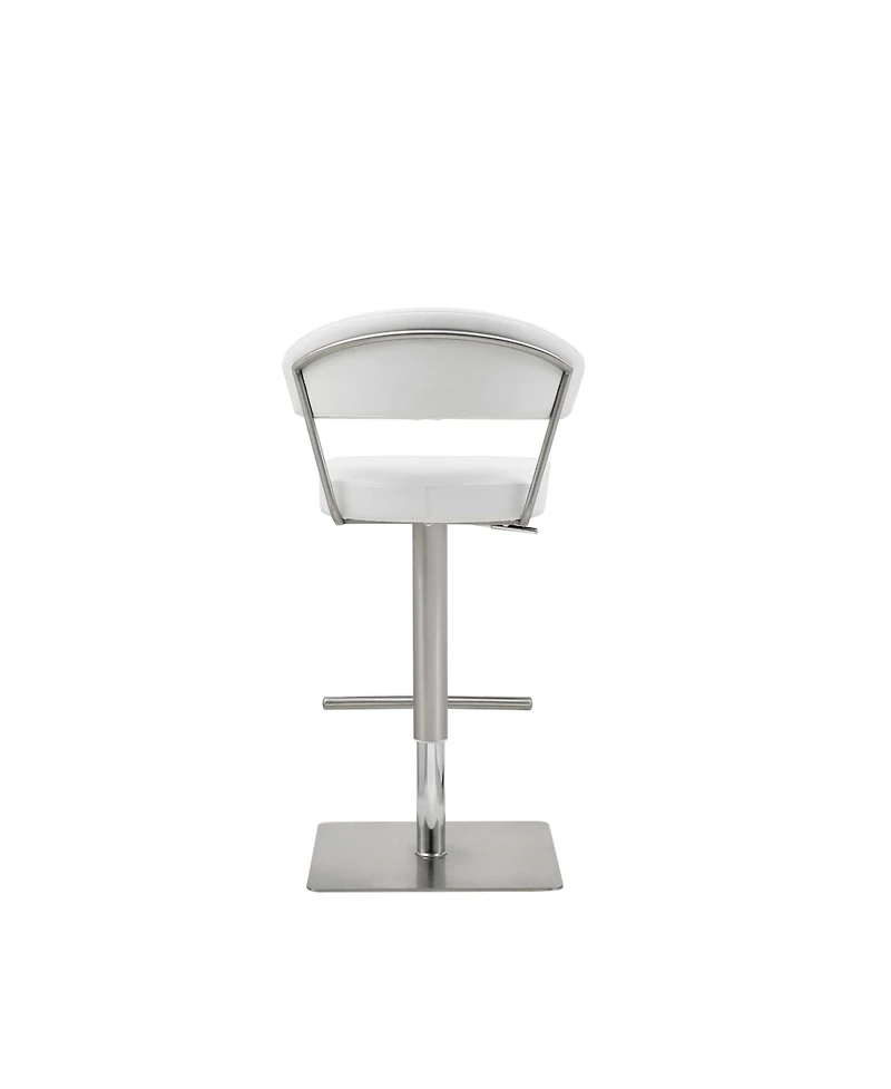 Stainless Steel Bar Chair for Kitchen Island or Home Bar Seating