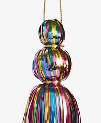 Holiday Lane Merry Magic Metallic Tassel Ornament, Macy's Exclusive