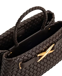 Jw Pei Elora Small Woven Tote Bag