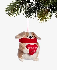 Holiday Lane Pets Fabric Dog Ornament, Macy's Exclusive