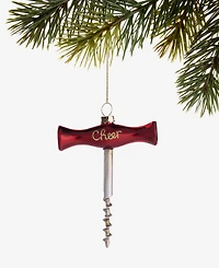 Holiday Lane Spirits Glass Bottle Opener Ornament, Macy's Exclusive