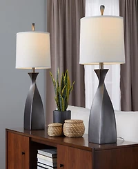 Lumisource 30" Polyresin Curvo Table Lamp