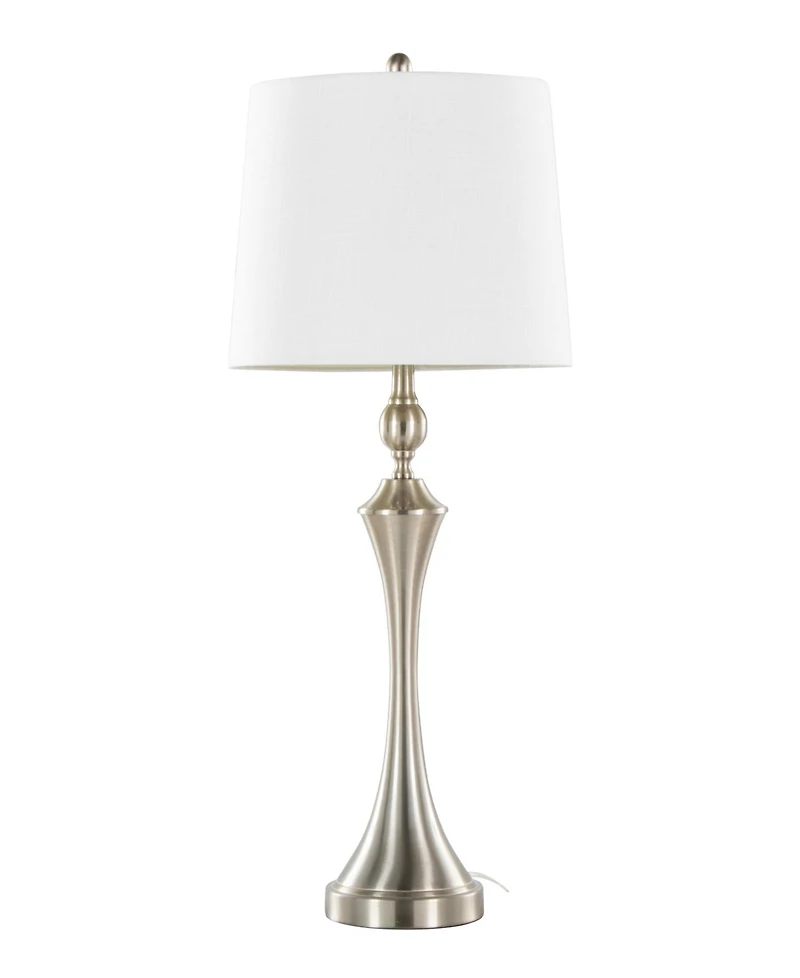 Lumisource 30" Metal Flint Table Lamp, Set of 2