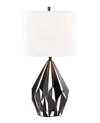 Lumisource 28" Metal Geome Tri Contemporary Table Lamp, Set of 2
