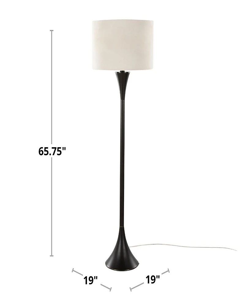 Lumisource 65" Metal Lenuxe Contemporary Floor Lamp