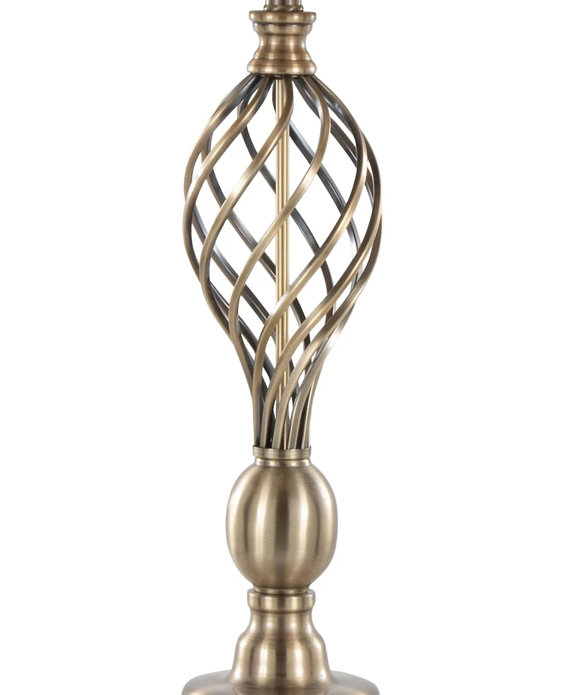 Lumisource 29" Metal Linx Twist Contemporary Table Lamp, Set of 2