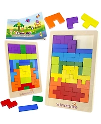 Extasticks Tetralino Double Premium Wooden Puzzle
