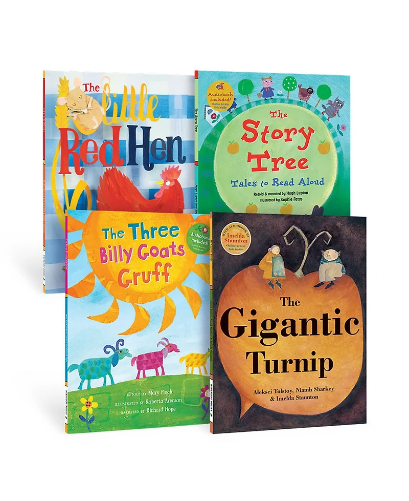 Barefoot Books Kindergarten Classic Stories Book Bundle, Set of 4