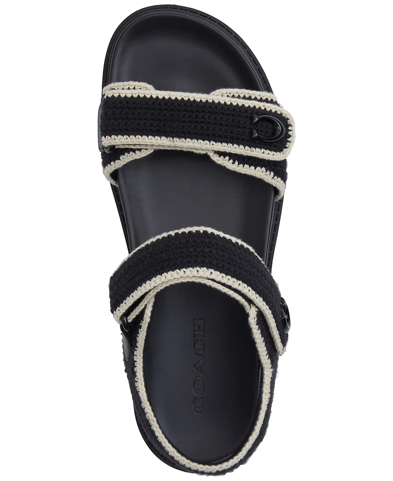Coach Women's Brynn Double-Band Sporty Lug-Sole Footbed Sandals