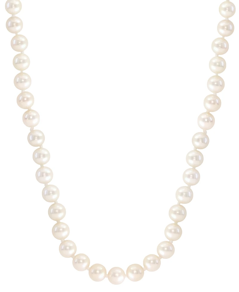Effy Cultured Akoya Pearl (6mm) Strand 18" Collar Necklace