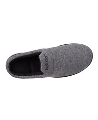 Isotoner Men's Heathered Knit Brady Clog Slippers