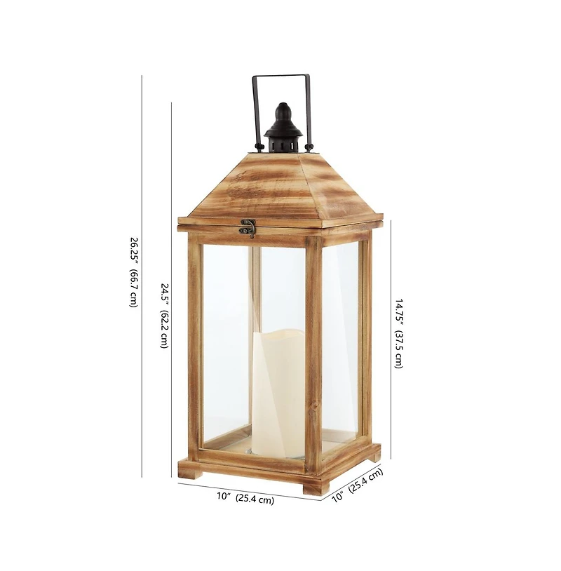 Elida 28.25" Outdoor Lantern