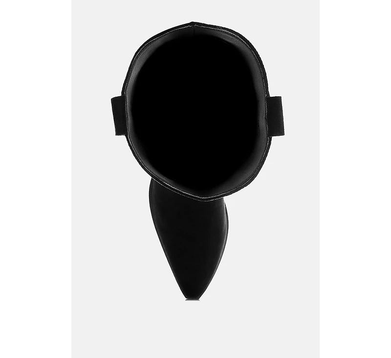 Lariat Studs Embellished Cowboy Boots Women