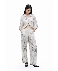 Nocturne Women's Flowy Patterned Shirt