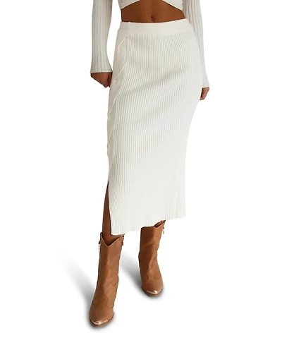Belle & Bloom Women's All My Life Knit Midi Skirt