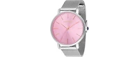 Invicta Women's 48843 Angel Quartz 3 Hand Pink Dial Watch