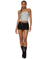 Edikted Women's Built Bra Grommet Tube Top