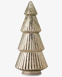 Holiday Lane Opulence Light-Up Gold Glass Tree, Macy's Exclusive