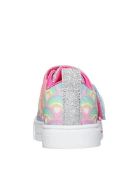 Skechers Toddler Girls Twinkle Toes: Twinkle Sparks - Cloud Cutie Light-Up Fastening Strap Casual Sneakers from Finish Line