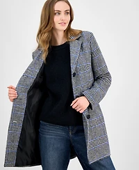 Maralyn & Me Juniors' Single-Breasted Walker Coat