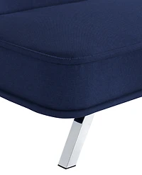 Serta 66.1" Polyester Trinity Convertible Futon